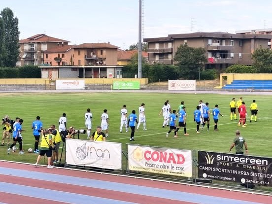 Sorrisi azzurri in quel di Borgomanero!